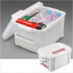Hộp đựng vật dụng y tế / đồ cứu thương Fudo Giken 9 lít, sản phẩm có kích thước nhỏ gọn, dễ dàng mang theo khi di chuyển - nội địa Nhật Bản