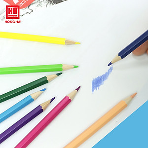 Bút chì màu Hồng Hà Little King 24 màu - 8126