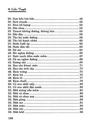 Sách Các Món Giải Khát Ăn Chơi (Tái Bản)