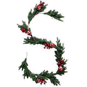 Dây Thông Nhánh 5 Lá Trang Trí Noel 210 cm - Chaang Chiia GP-G15-PE2-D