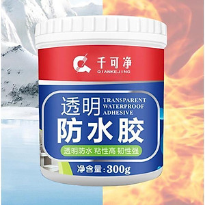 Keo Chống Thấm Trong Suốt Chống Rò Rỉ Đa Năng Dễ Sử Dụng 300G Tặng Kèm Cọ