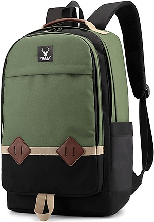 Combo Balo Thời Trang Hàn Quốc PRAZA - BL167 (Xanh Lá phối Đen) Và Túi Đeo Chéo PRAZA - DC095 (Đen)