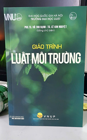 Sách - Giáo trình luật môi trường
