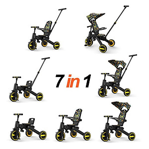 Xe đạp 3 bánh cao cấp gấp gọn Seebaby Uonibaby SL1688 hàng chính hãng