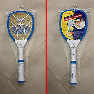 Vợt Muỗi Thông Minh Rạng Đông RD.02 2 Trong 1 Tích Hợp Đèn Pin và Vợt Bắt Muỗi - Hàng Chính Hãng