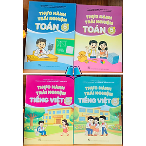 Sách - Thực Hành Trải Nghiệm Toán + Tiếng Việt 1 2 3 4 5 (Biên soạn theo CT GDPT mới) Combo