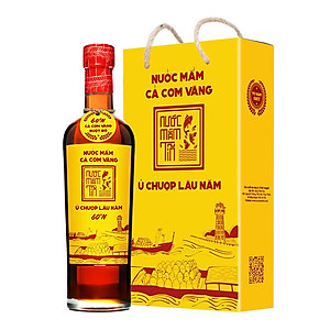 Đặc Sản Phan Thiết - [Cặp 2 Chai - 60N - 500Ml] Nước Mắm Tĩn Cá Cơm Ruột Đỏ Độ Đạm 60N Chai Thuỷ Tinh 500Ml Nước Mắm Truyền Thống