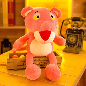Gấu bông báo hồng Pink Panther dạng chibi siêu dễ thương (25cm--->50cm) hàng việt nam chất lượng cao, an toàn cho trẻ nhỏ