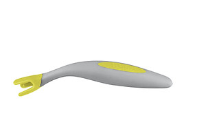 b.box Bộ muỗng nĩa ngộ nghĩnh cho bé tập ăn dặm (kèm hộp đựng) - Xám Vàng