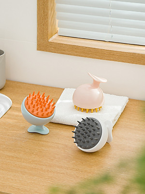 Lược gội đầu silicone - Massage da đầu, giảm ngứa, giảm gàu tăng cường tuần hoàn máu giảm gãy rụng tóc