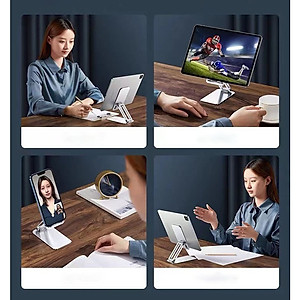 Giá Đỡ Ipad Hợp Kim Nhôm Để Bàn Xoay 360 Độ Cho Điện Thoại, Máy Tính Bảng L01 - Hàng chính hãng