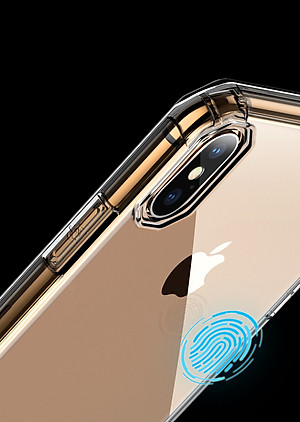 Ốp Silicon TPU Leeu Design dành cho iPhone Xs Max_ Hàng Nhập Khẩu