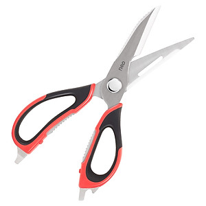 Kéo nhà bếp DELI 22.5cm - Màu đỏ 77770