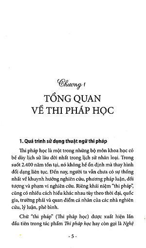 Sách Thi Pháp Học