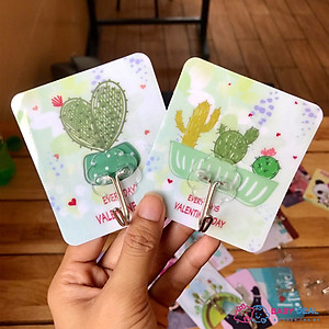 Móc Dán Tường Chịu Lực Siêu Dính PaKaSa – Hình Dễ Thương, Loại Lớn (Giao Mẫu Ngẫu Nhiên)