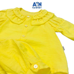 Bộ quần áo dài bé gái họa biết Bèo vàng tơ - AICDBGZ5BORH - AIN Closet