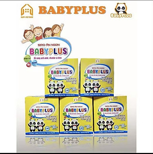 Siro ăn ngon Babyplus (1h gồm 30goi] hỗ trợ giúp bé  ăn ngon, ngủ ngon, lên cân đều và tăng sức đề kháng.