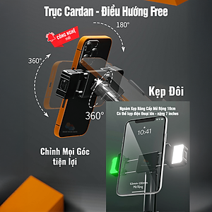 Chân đứng quay video Shinoda, gậy livestream, selfie chụp ảnh chất liệu siêu cứng cáp, tay cầm 360º tích hợp remote điều khiển từ xa 7 phím có thể sạc lại, hàng chính hãng