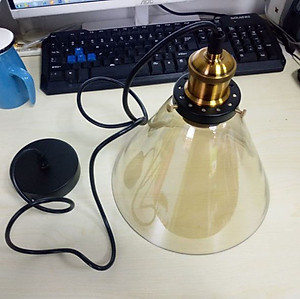 Đèn thả EUNIN chao thủy tinh cao cấp trang trí nội thất hiện đại [ẢNH THẬT 100%].