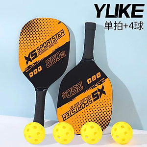 Bộ 2 Vợt Pickleball Siêu Nhẹ, Chuyên Nghiệp, Tặng Kèm Túi Đựng 4 Quả Bóng, Bền Đẹp - HÀNG CHÍNH HÃNG MINIIN