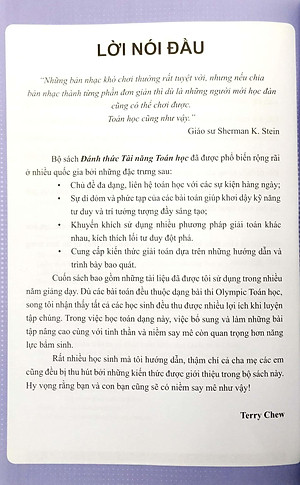 Đánh Thức Tài Năng Toán Học - Unleash The Maths Olympian In You! - Tập 5 (11-13 Tuổi) (Tái Bản 2023)