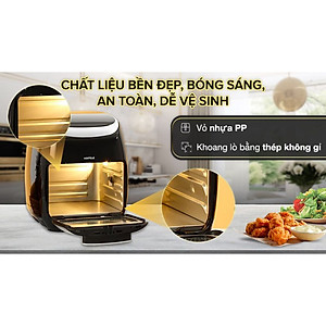 Nồi Chiên Không Dầu Hafele HS-AF1102B -  Hàng Chính Hãng (535.43.715)
