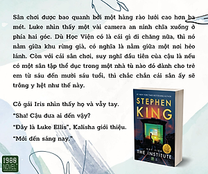 Sách Học Viện - The Institute (Stephen King)