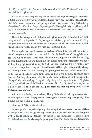 Phương Pháp Nghiên Cứu Kinh Tế Và Viết Luận Văn Thạc Sĩ & Luận Văn Tiến Sĩ