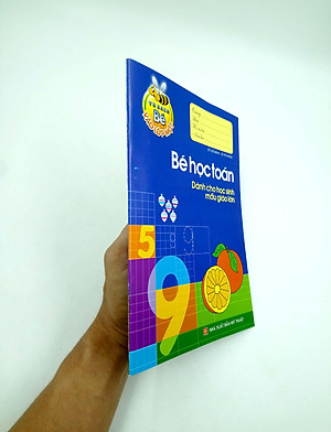 Tủ Sách Cho Bé Vào Lớp 1 - Bé Học Toán Dành Cho Học Sinh Mẫu Giáo Lớn