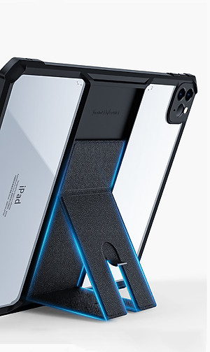Ốp lưng chống sốc cho iPad Pro 11 inch 2020/ M1 2021/ M2 2022 chính hãng XUNDD có giá đỡ 3 chế độ - Hàng chính hãng