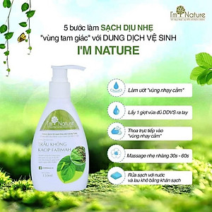 Dung Dịch Vệ Sinh Phụ Nữ IM NATURE Gel Trầu Không 150ml Làm Hồng Giảm Nấm Ngứa Phụ Khoa An Toàn Bà Bầu Và Sau Sinh
