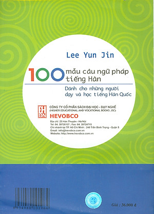 100 Mẫu Câu Ngữ Pháp Tiếng Hàn (Dành cho những người dạy và học tiếng Hàn Quốc)