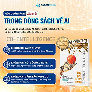 Sách - CO - Intelligence - Trí Tuệ Đồng Hành - Kỉ Nguyên Sống Và Làm Việc Cùng AI