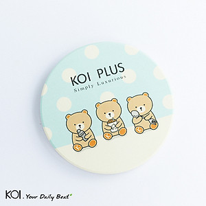 Bộ Miếng Lót Ly, Đế Lót Ly, Lót Cốc KOI Thé, Chất Liệu Ceramic Cao Cấp / KOI Thé BB Bear Ceramic Drink Coasters
