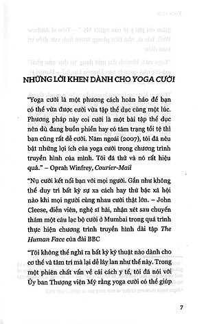 Yoga Cười - Những Bài Tập Cười Hàng Ngày Để Có Sức Khoẻ Và Hạnh Phúc Dài Lâu