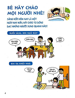 Cẩm Nang Sinh Hoạt Bằng Tranh Cho Bé Tập 4: Kĩ Năng Giao Tiếp (Tái Bản 2019)