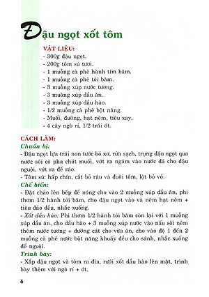 Sách Thực Đơn Nấu Ăn Đơn Giản - Tập 1