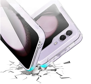 Ốp lưng trong suốt chống sốc cho Samsung Galaxy Z Flip 7 / Z Flip 6 hiệu Likgus Crystal - Bảo vệ toàn diện, chống sốc chống va đập, đệm khí 4 góc - Hàng nhập khẩu