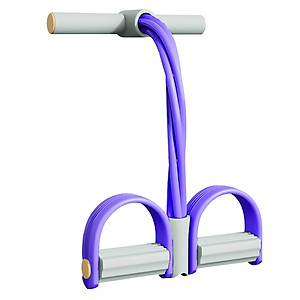 Dây Tập Bụng 6011N,Dây Kéo Đàn Hồi Kháng Lực  Ống Cao Su, Dây Kéo Tập Gym