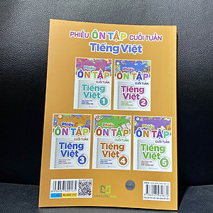 Sách: Phiếu Ôn Tập Cuối Tuần Tiếng Việt Lớp 3 - Theo Chương Trình Giáo Dục Phổ Thông Mới