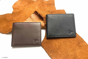 Ví Da Nam Mềm Mại GENTLE, Size Lớn, Da Bò 100%, Thiết Kế Nhiều Ngăn, Đựng Giấy Tờ Xe, Đựng Tiền và Thẻ Tiện Dụng, Dáng Ngang - Gập 2 - Hàng Chính Hãng SAIGIO