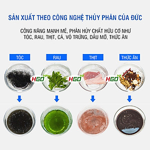 Bột thông cống cực mạnh HGO SUPER bột thông bồn cầu, bồn rửa bát, đường ống, chai 250gram
