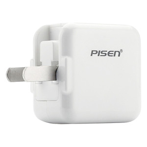 Adapter Sạc Điện Thoại 2A Pisen (Trắng) - Hàng Nhập Khẩu