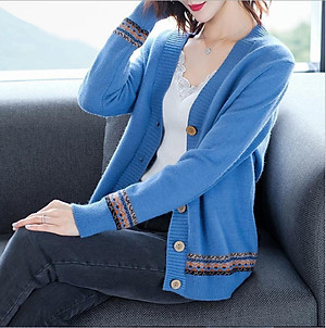 Áo Cardigan Nữ Họa Tiết Xinh Thời Trang Korea Haint Boutique Ak36
