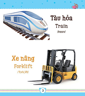 Từ Điển Bằng Tranh Dành Cho Trẻ Em - Phương Tiện Giao Thông