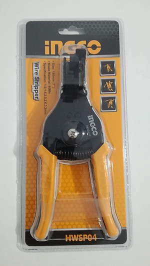 Kềm tuốt dây điện mỏ quạ 180mm/7'' Ingco HWSP04