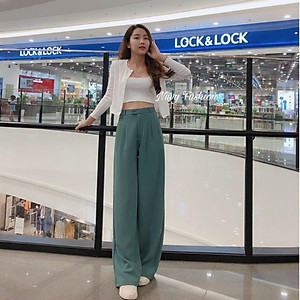 Quần ống rộng_mã1231,quần tây nữ ống rộng