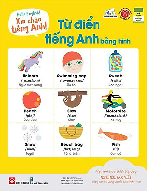 Sách Hello English! - Xin Chào Tiếng Anh!- Từ Điển Tiếng Anh Bằng Hình