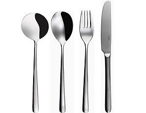 Bộ 6c Muỗng Súp 106173 - Inox 304 Stainless Steel 18/10 Đồ dùng bàn tiệc nhà hàng khách sạn cao cấp (Set of 6pcs Soup Spoon SS18/10)