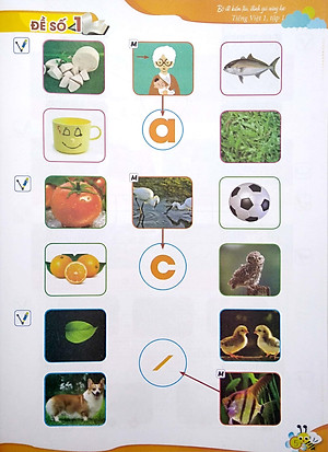 Sách Bộ Đề Kiểm Tra , Đánh Giá Năng Lực Tiếng Việt Lớp 1 - Tập 1 (Biên Soạn Theo Chương Trình Giáo Dục Phổ Thông 2018)(Tái Bản)